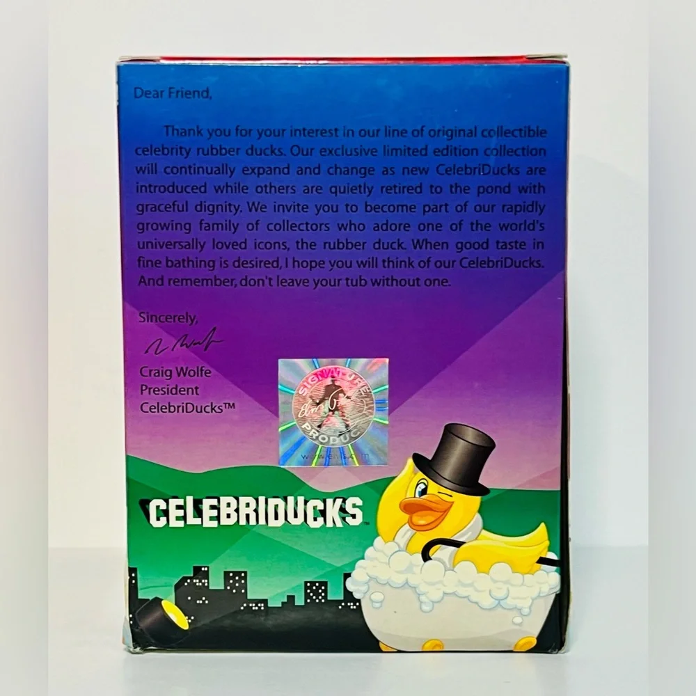 Limited Edition CelebriDucks Elvis Presley Rubber Duck